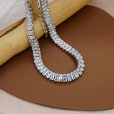 Zirconia Wedding Necklace Sexy Ladies Party Necklace Gift