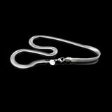 Punk Collar Necklace 925 Sterling Silver Snake Chain