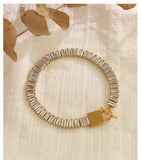 Zircon Stainless Steel Bracelets for Women