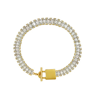 Zircon Stainless Steel Bracelets for Women