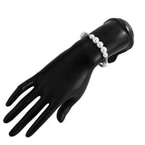 Stainless Steel Bead Hand Jewelry Pearl Bracelet for Women