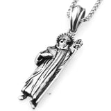 Stainless Steel Vintage Men's Pendant Necklace 24inch