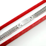 Stainless Steel Charm ID Bracelets High Jewelry