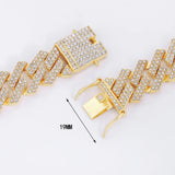 Hip Hop Diamond Cuban Chain Men's Necklace Gift