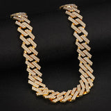 Hip Hop Diamond Cuban Chain Men's Necklace Gift
