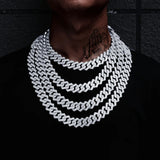 Hip Hop Diamond Cuban Chain Men's Necklace Gift