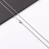 Classic Stainless Steel Box Chain Men Necklace