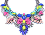 Indian Ethnic Statement Large Collar Choker Necklace for Women