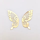 Alloy Insect Pendants Butterfly Charms DIY Earrings 100PCs