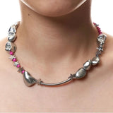 Irregular Beads Star Necklace Punk Choker Chain Statement Jewelry