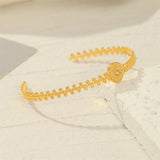 Irregular Geo Sun Rhinestone Bracelet for Women