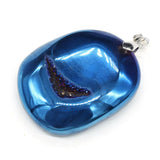 Irregular Hematite Magnet Pendant for DIY Necklace