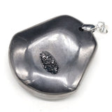 Irregular Hematite Magnet Pendant for DIY Necklace