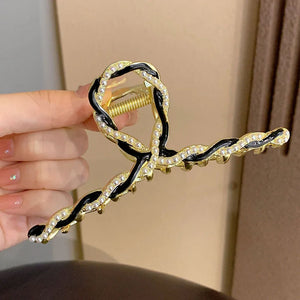 Vintage Metal Hair Claw Geometric Barrette Headwear