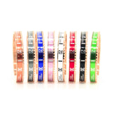 Italian Stainless Steel High Bangles Cuff Speedometer Bracelet