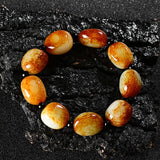 Jade Bead Bracelet Men Women Jadite Charm Jewelry