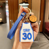 Jersey Keychain Car Key Ring Decoration Bag Pendant Men's Women's