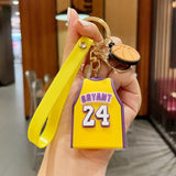 Jersey Keychain Car Key Ring Decoration Bag Pendant Men's Women's