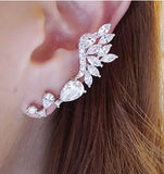 Women's Angel Wing Earclip Earrings
