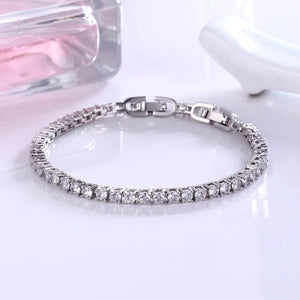 Charm Round Crystal Bracelet for Women