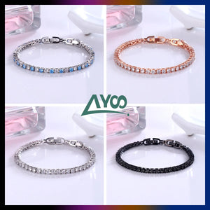 Charm Round Crystal Bracelet for Women