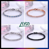 Charm Round Crystal Bracelet for Women