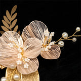 Bridal Wedding Flower Petal Hair Pins and Clips