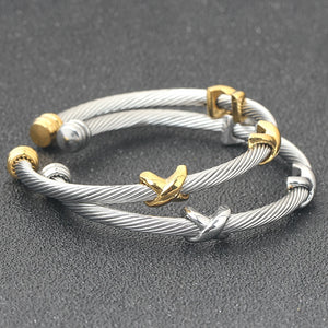 316L Steel Bracelet Bangles Women Party Accessories Gift