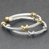 316L Steel Bracelet Bangles Women Party Accessories Gift