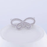 Zircon Butterfly Charms for Jewelry Making