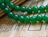 Green Chalcedony Stone Pendant Necklace for Women