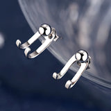 925 Silver Stud Earrings Women Kids Wedding Jewelry