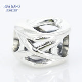 925 Sterling Silver Intertwined Bead for Pandora DIY Jewelry Making