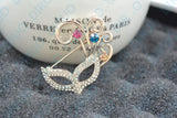 Fox Mask Brooch Austrian Crystal CZ Love Gift for Women