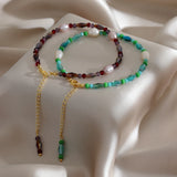 Colorful Beaded Pearl Cuff Bracelet Charm Bracelet