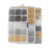 Metal Jump Rings Pins Clasp Hooks DIY Jewelry Findings Set