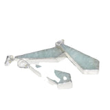 Green Amazonite Natural Stone Healing Pendant Long Necklace Women