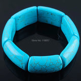 Howlite Gem Stones Bracelet Charm IK3041