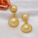 Bohemia Drop Dangle Earrings Round Wedding Engagement