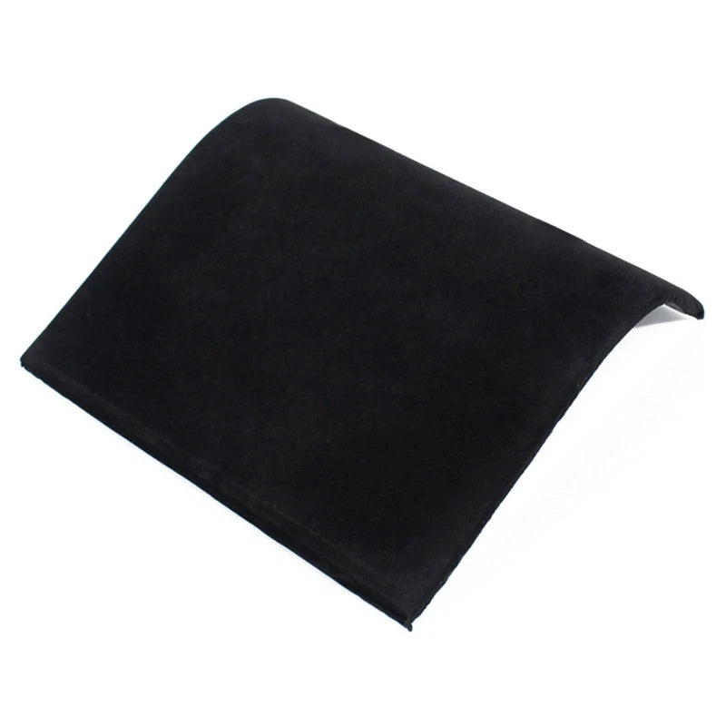 S-Type Velvet Jewelry Bracelet Watch Display Plate Holder
