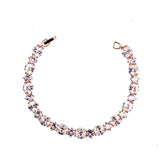 Bohemian Crystal Bracelet, Bride's Jewelry, Ladies' Accessory