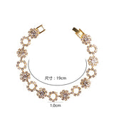 Bohemian Crystal Bracelet, Wedding Jewelry, Women's Accessories