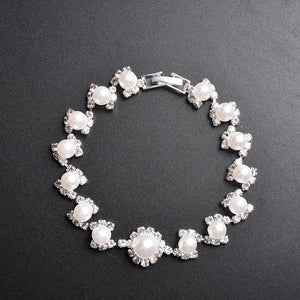 Bohemian Pearl Bracelet for Bride