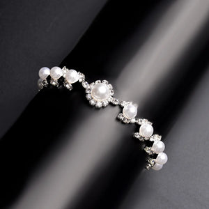 Bohemian Pearl Bracelet for Bride
