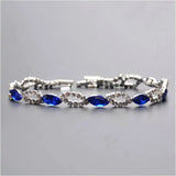 Bride's Crystal Bracelet - Elegant Wedding Jewelry
