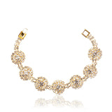 Crystal Bridal Bracelet for Women