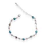 Bride's Crystal Bracelet - Elegant Ladies' Jewelry
