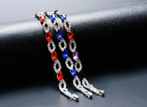 Bride's Crystal Bracelet - Elegant Wedding Jewelry
