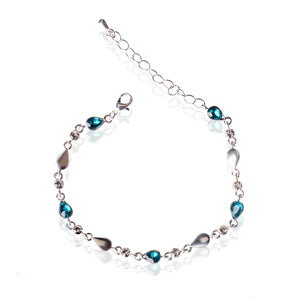 Bride's Crystal Bracelet - Elegant Ladies' Jewelry