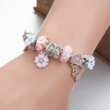 Crystal Beads Bracelet, Girl's Jewelry Bracelet